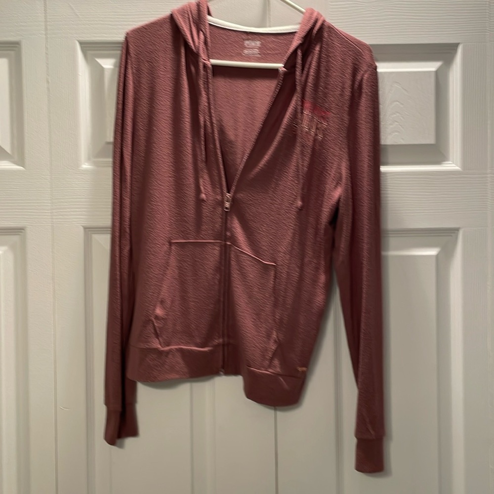 PINK zip up sweatshirt